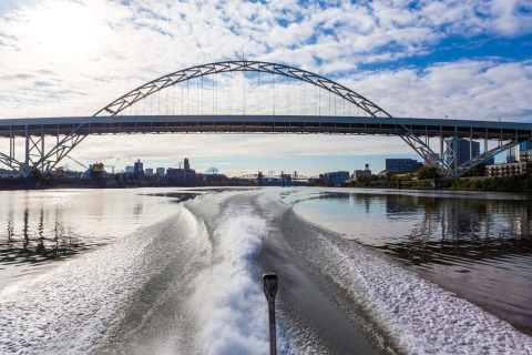 Depuis Portland : Croisière en jetboat des 7 merveilles de la GorgeAu départ de Portland : Croisière touristique dans la gorge du fleuve Columbia