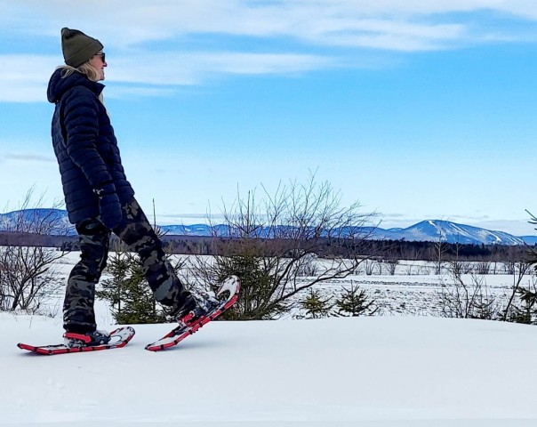 Visit Saint-Jean-de-l'Île-d'Orléans Self-Guided Snowshoeing Trip in Acadia National Park