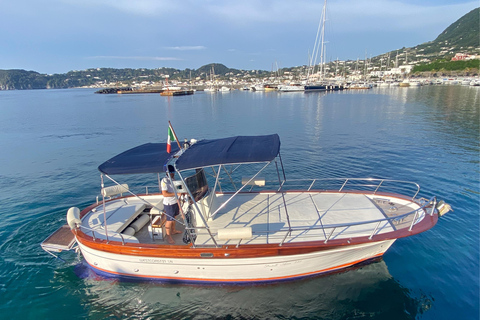 Island of Ischia: private full day boat tour on Aprea 7,5m O