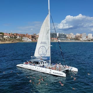 Alicante: 3-Hour Coastal Catamaran Cruise with Snorkeling