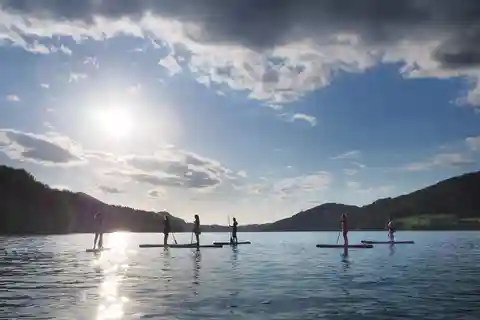 Mondsee: Stand-Up Paddle Board Rental and Instruction