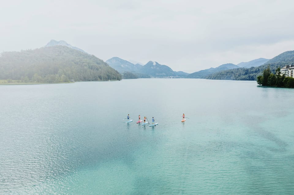Mondsee StandUp Paddle Board Rental and Instruction GetYourGuide