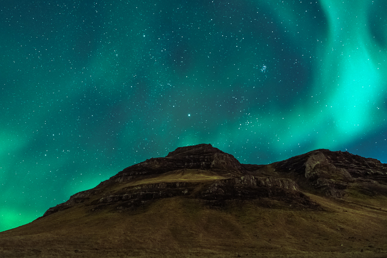 Reykjavik: visite photo des aurores boréales et billet pour le centre Aurora