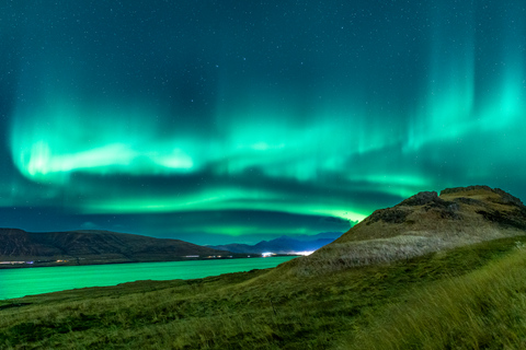 Reykjavik: Nordlicht-Fototour & Aurora Center Ticket