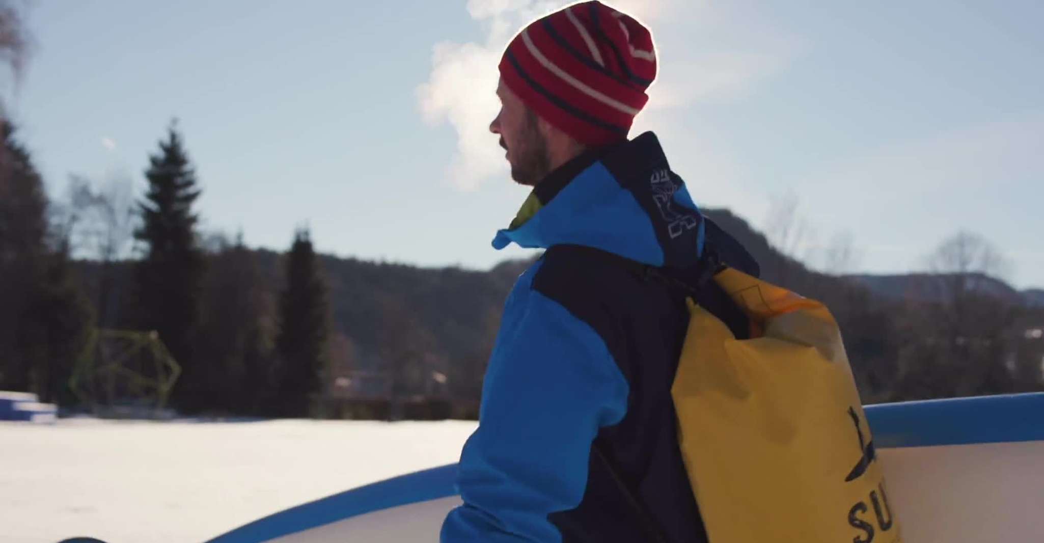 Fuschlsee, Paddleboard de Stand-Up de Inverno Guiado & Chá - Hizvo