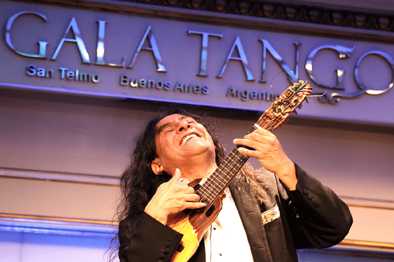 From Buenos Aires: Gala Tango Show Ticket with Upgrades Show with Tango Class, Drinks, and Dinner