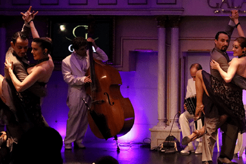 From Buenos Aires: Gala Tango Show Ticket with Upgrades Show with Tango Class, Drinks, and Dinner