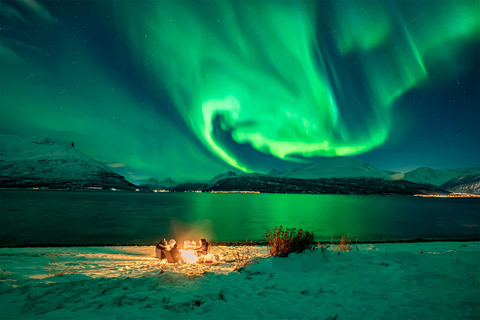 Tromsø: pościg fotograficzny z przewodnikiem przy zorzy polarnej z portretem