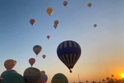 Hurghada: Luxor Full-Day Trip Hot Air Balloon Ride