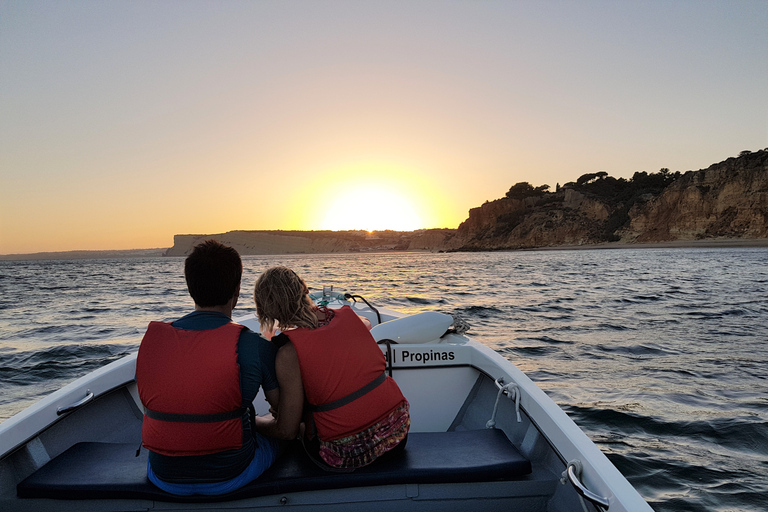 Lagos: Tour guidato di Ponta da Piedade al tramontoTour di gruppo condiviso