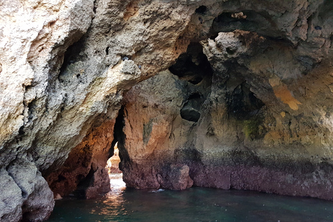 Lagos : visite guidée de Ponta da Piedade au coucher du soleilVisite de groupe partagée