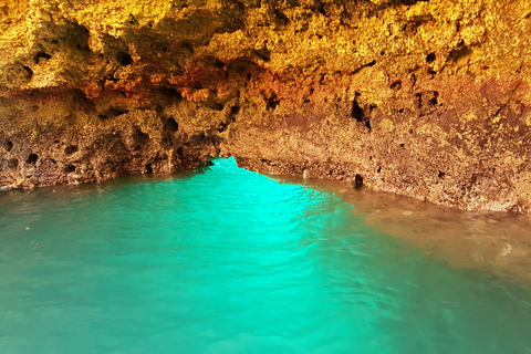 Lagos : visite guidée de Ponta da Piedade au coucher du soleilVisite de groupe partagée