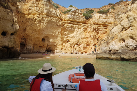 Lagos: Tour guidato di Ponta da Piedade al tramontoTour di gruppo condiviso