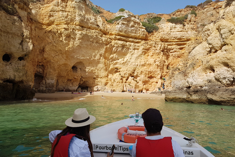 Lagos: Tour guidato di Ponta da Piedade al tramontoTour di gruppo condiviso