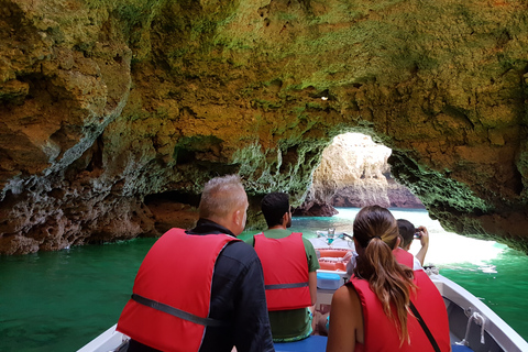 Lagos : visite guidée de Ponta da Piedade au coucher du soleilVisite de groupe partagée