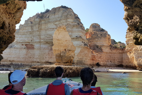 Lagos: Wycieczka z przewodnikiem po zachodzie słońca Ponta da PiedadeWspólna wycieczka grupowa