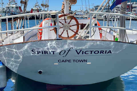 Le Cap : Croisière au coucher du soleil depuis le V&A Waterfront avec bulles de champagne