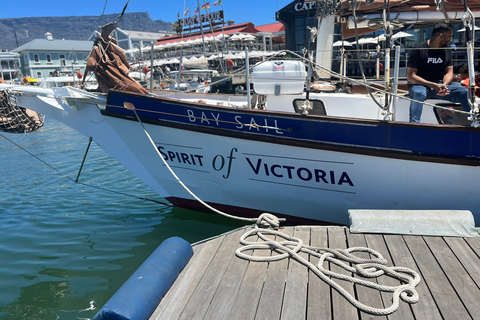 Cidade do Cabo: Cruzeiro ao pôr do sol no V&amp;A Waterfront com espumante