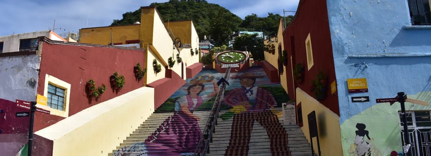 Depuis Puebla : Visite privée d'Atlixco et Chipilo tout compris.