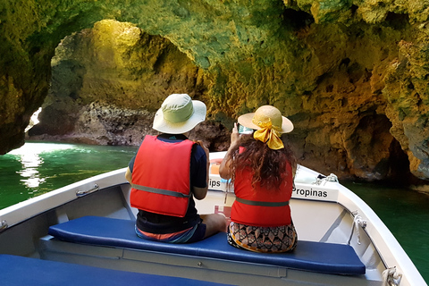 Lagos: Ponta da Piedade Grotto 1-uur durende tour met lokale gidsLagos: Ponta da Piedade-grottour met lokale gids