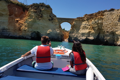 Lagos: Ponta da Piedade Grotto 1-godzinna wycieczka z lokalnym przewodnikiemLagos: Ponta da Piedade Grotto Tour z lokalnym przewodnikiem