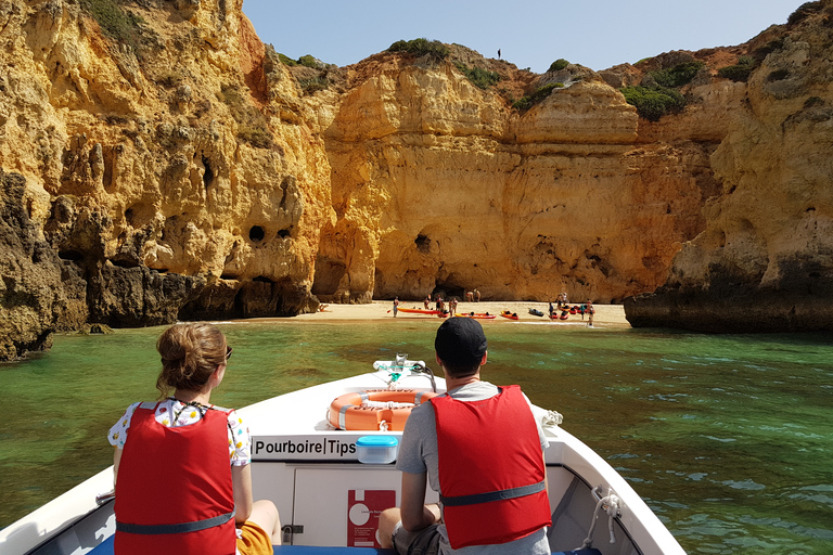 Lagos: Ponta da Piedade Grotto 1-godzinna wycieczka z lokalnym przewodnikiemLagos: Ponta da Piedade Grotto Tour z lokalnym przewodnikiem