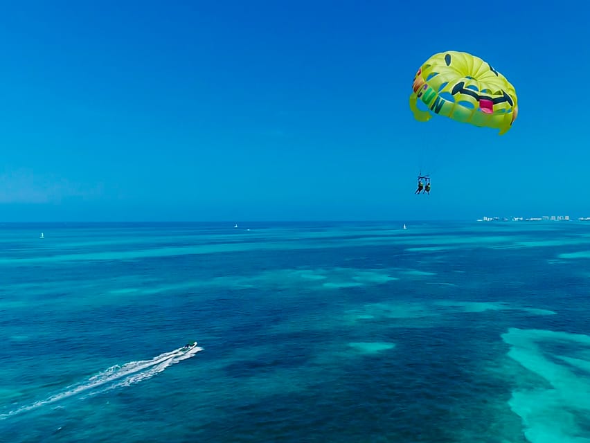 jet ski and parasailing cancun