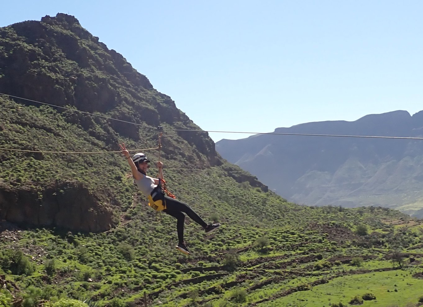 Gran Canaria: Zipline- og bjergbestigningstur