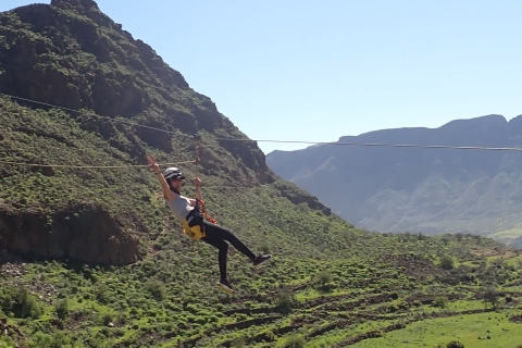 Gran Canaria: Tour de tirolina y montañismo