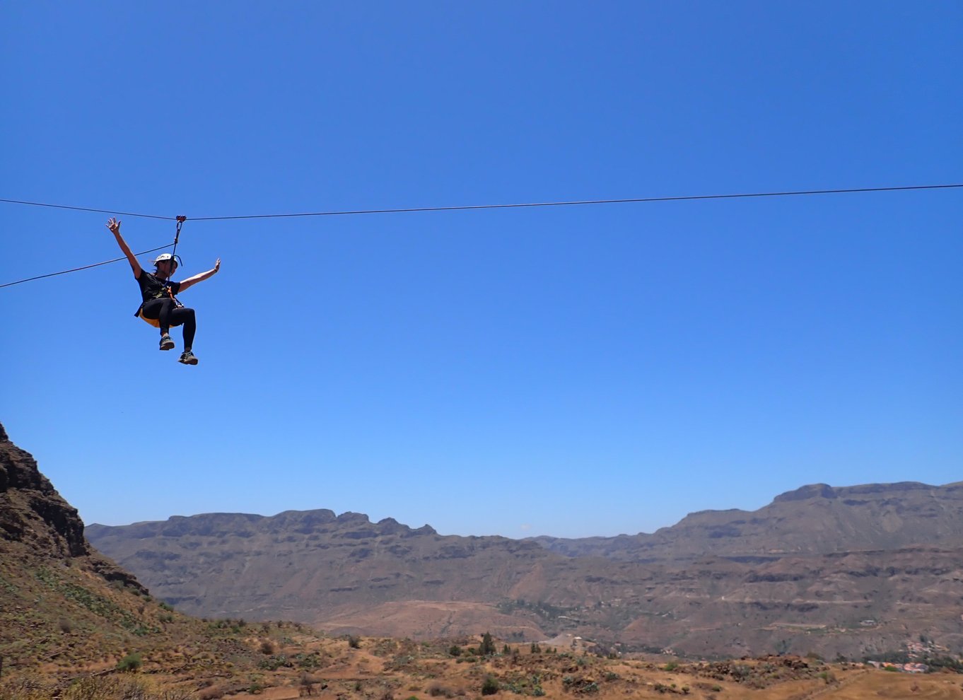 Gran Canaria: Zipline- og bjergbestigningstur