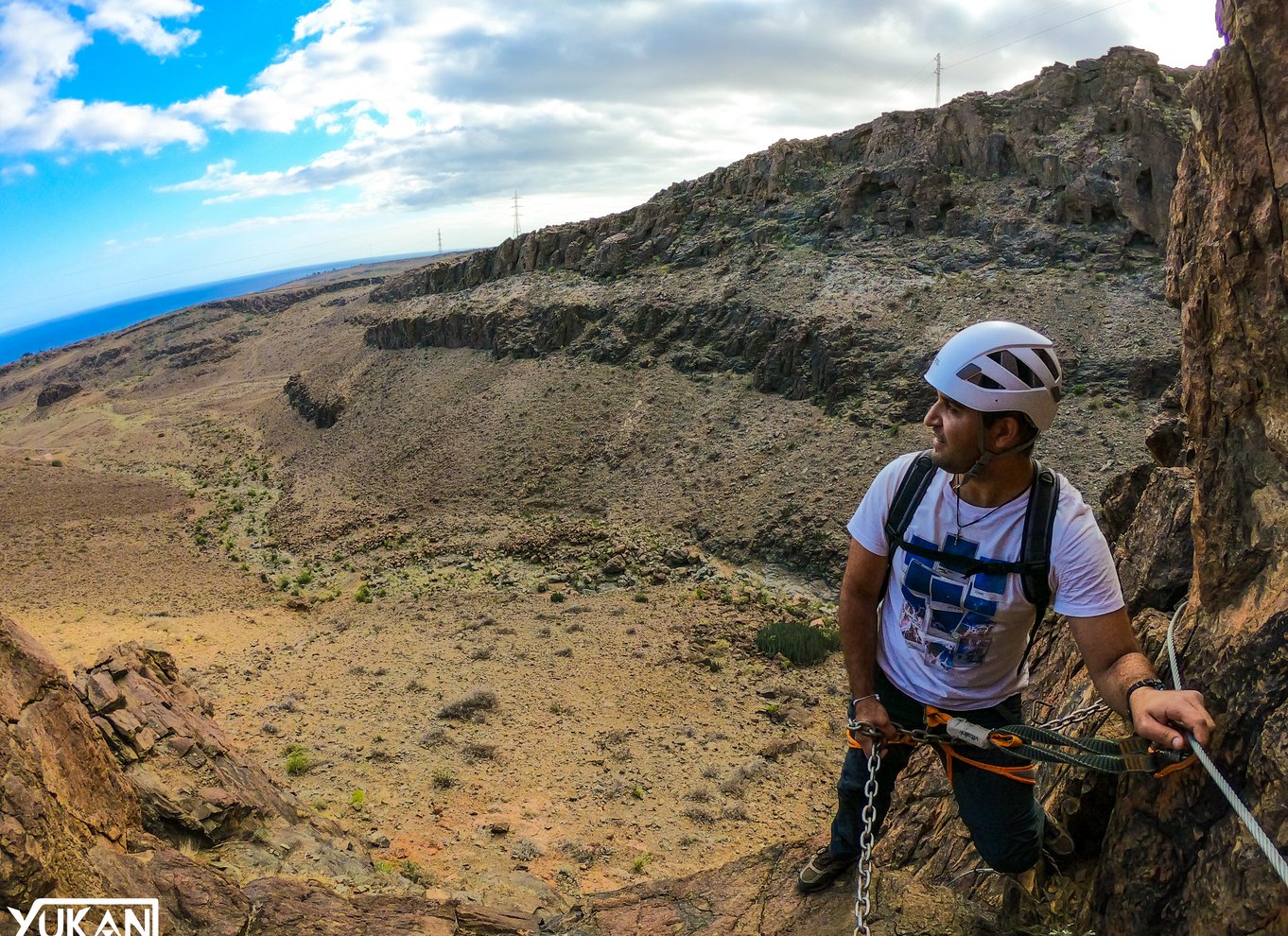 Gran Canaria: Cliff Climbing Via Ferrata-tur af Maspalomas