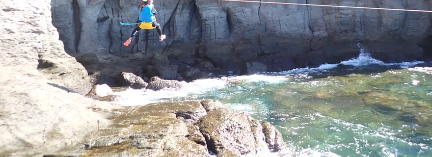 Las Palmas : montagnes russes, via ferrata, sauts d'eau et plongée en apnée