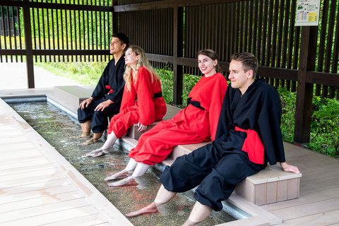 Van Tokio naar de berg Fuji: dagtour en rondvaart HakoneTour met lunch vanaf het LOVE-standbeeld － terugreis per bus