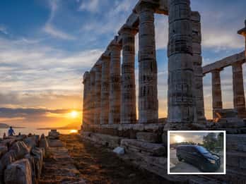 Athens: Private Tour to Cape Sounion & Vouliagmeni Lake