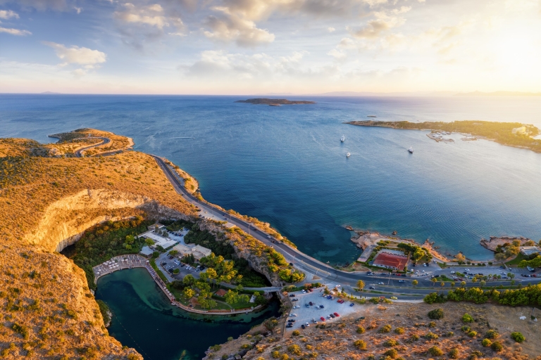 Atenas: Excursión Privada al Cabo Sounion y al Lago VouliagmeniRecogida y/o devolución en el puerto del Pireo