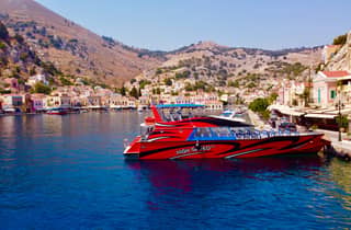 Kolymbia: Schnellboot zur Insel Symi und zur St. George's Bay