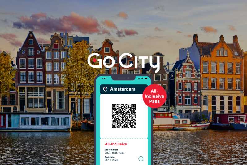 Ámsterdam: Pase Go City Todo Incluido de 1, 2, 3 ó 5 días