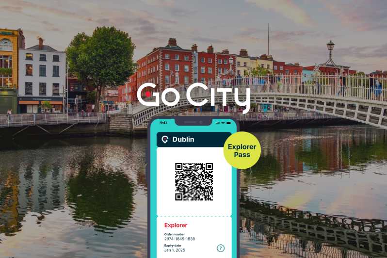 Dublin: Go City Explorer Pass - wybierz od 3 do 7 atrakcji