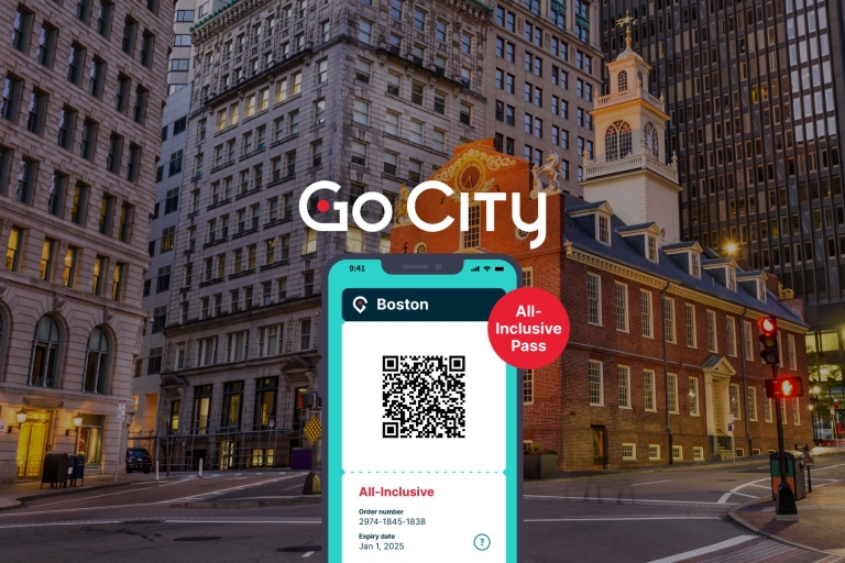 Boston: Go City All-Inclusive-Pass mit 40+ Attraktionen3-Tages-Pass