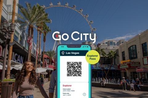 Las Vegas : Go City Explorer Pass - Choisissez 2 à 7 attractionsLas Vegas Explorer Pass valable 30 jours pour 4 attractions