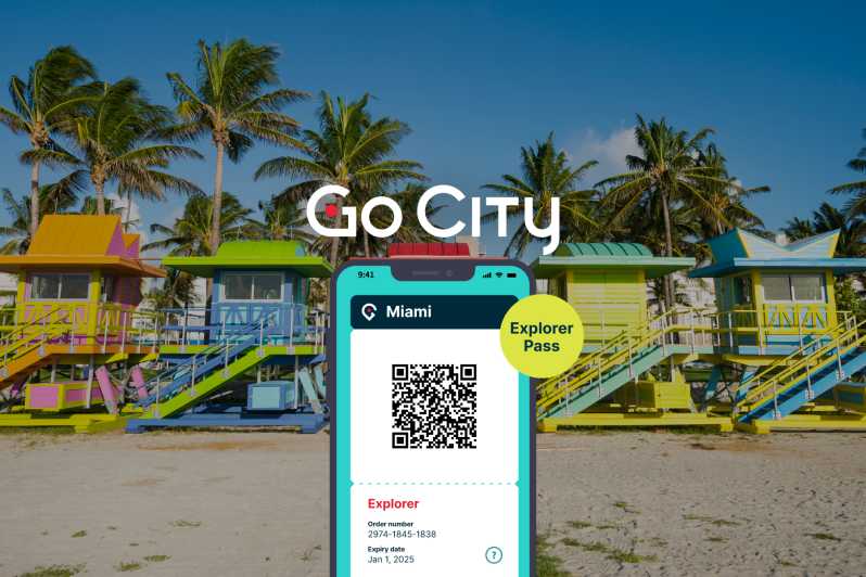 Miami: Pase turístico Go City Explorer - Elige de 2 a 5 atracciones