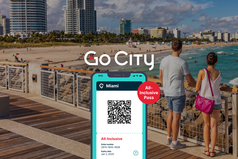 Miami: Passe Go City All-Inclusive com mais de 30 atraçõesPasse Go Miami com Tudo Incluído - 3 Dias