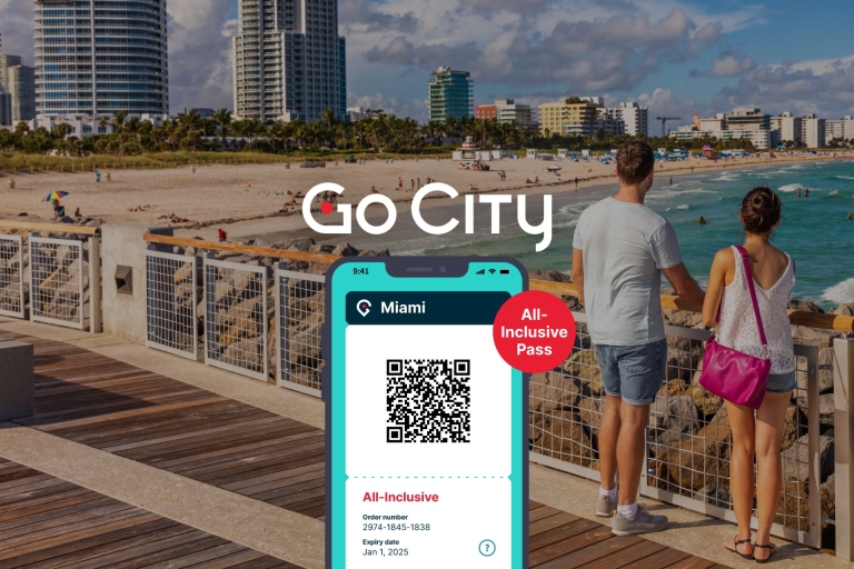 Karta Go City All-Inclusive Miami z 25 atrakcjami3-dniowa karta Go Miami All-Inclusive