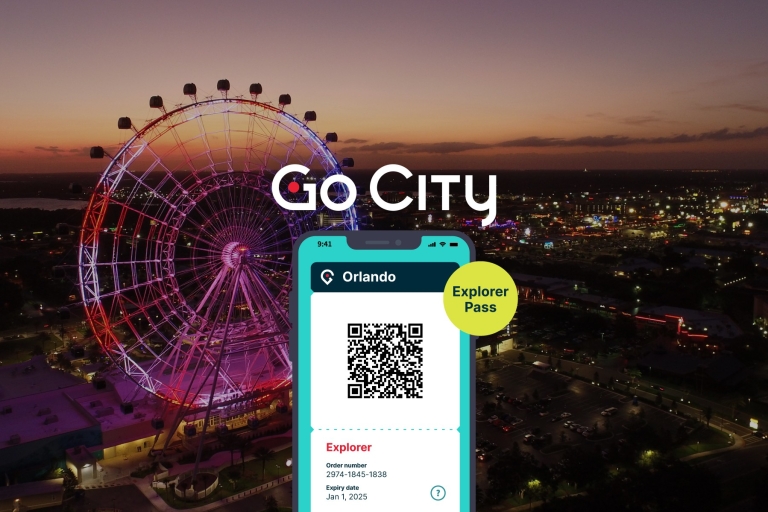 Orlando: Go City Explorer Pass - Choose 2 to 5 Attractions 3 Attractions Pass