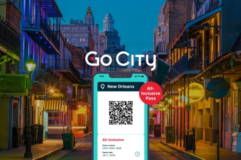 Nouvelle-Orléans : Pass Go City avec plus de 25 attractionsPass d'1 jour