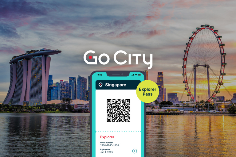 Cingapura: Go City Explorer Pass - Acesso de 2 a 7 atraçõesPasse de 2 opções