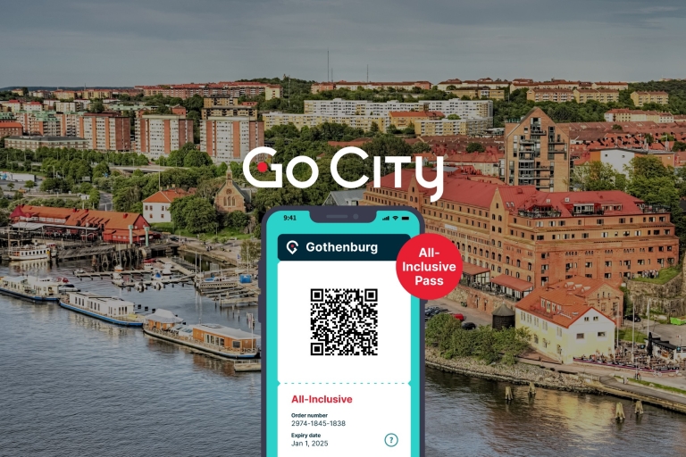 Gotemburgo: Pase Go City Todo Incluido con más de 20 atraccionesPase de 1 día
