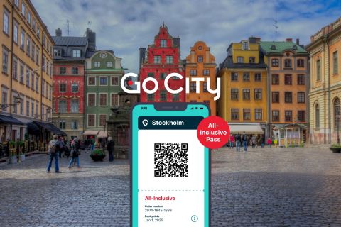 Stockholm: Go City All-Inclusive-Pass mit 45+ Attraktionen