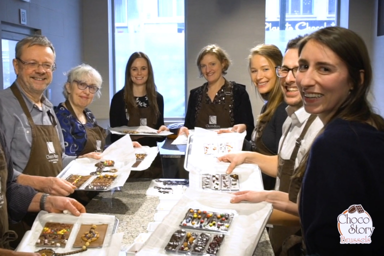 Brussel: 2,5 uur chocolademuseumbezoek met workshop