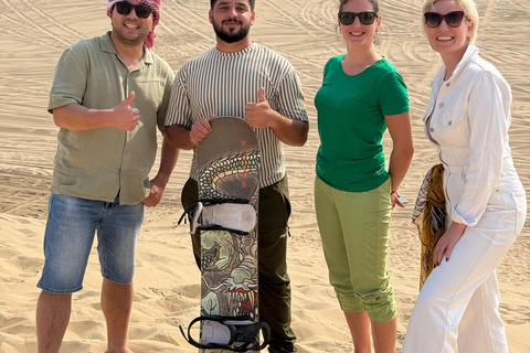 Doha : Private Sunset Desert Safari with Dinner at 4 Star